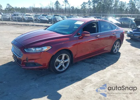 2014 Ford Fusion Se from USA, damaged, VIN 3FA6P0HD5ER139955